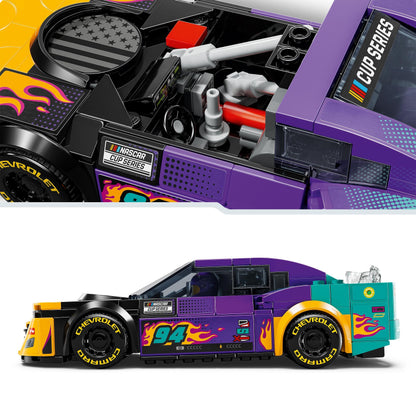 LEGO Speed Champions NASCAR Next Gen Chevrolet Camaro ZL1 toy car; Build and play set with race car; Gift for boys and girls aged 9 and up 76935