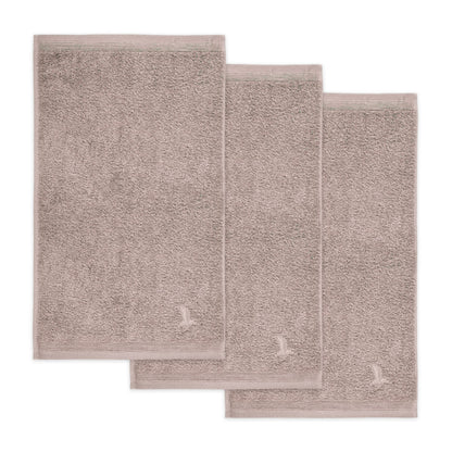 Seagull Super Fluffy Guest Towel 30 x 50 cm made of 100% cotton, cashmere 3-piece set.