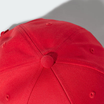 adidas Unisex Basketball 3S Cap New Logo, Pure Ruby/Black, S