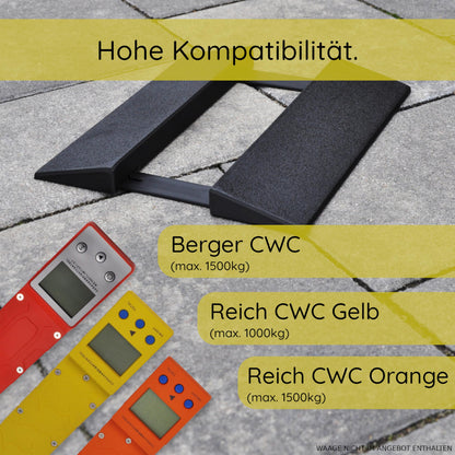 Ramp suitable for Reich Berger Caravan Weight Control caravan scale trailer motorhome Easy Driver CWC ramp camping vehicle scale camper