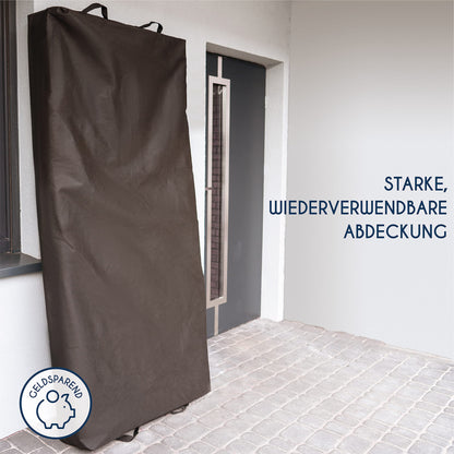 Mattress cover 140x200 cm for storage and moving Dreamzie (Made in EU and Oeko-TEX - 30cm thickness) - Storage bag for mattresses with zipper