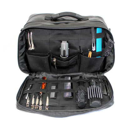 Kassaki Large Hairdresser Bag for hairdressing accessories, tool bag, salon, travel bag