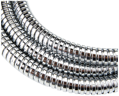 GROHE Metal shower hose (2000 mm, for bathtub rim, tile bench shower set), chrome, 28158000.