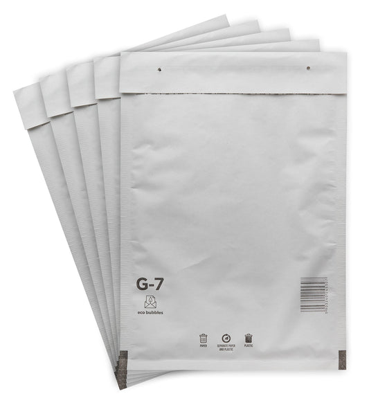 500 air bubble mailers shipping envelopes bubble mailers padded envelopes DIN A4 + C4 size G/7 white (250mm x 350mm) padded self-sealing envelopes padded mailer bags