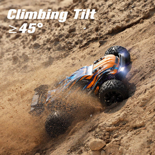 HAIBOXING Remote Control Car 4WD RC Car 1/18 36 km/h All Terrains Offroad Electric Vehicle 2.4 GHz Offroad Monster Truck Buggy with 2 rechargeable batteries for kids and adults.