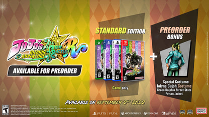 JoJo's Bizarre Adventure: All-Star Battle R - PlayStation 5.