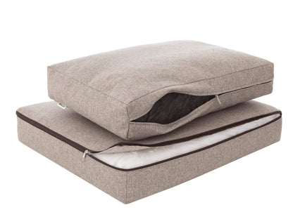 Bjird garden cushion seat pad for garden furniture, rattan, garden cushion cushion pads on rattan furniture, cushions for rattan chairs - Cappuccino - 60x550x8 cm