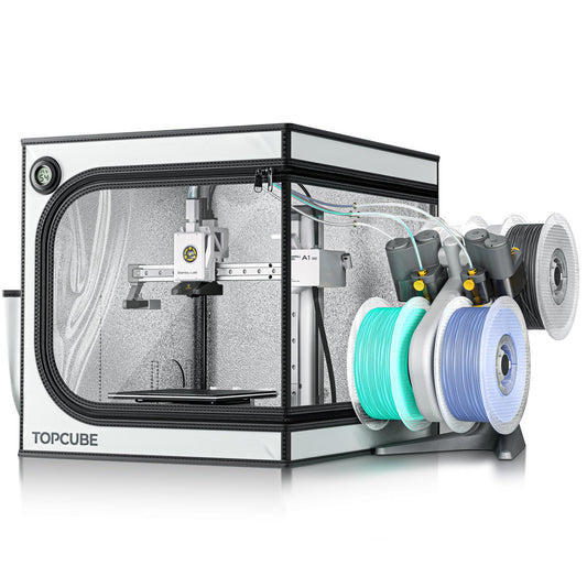 3D printer enclosure for Bambu Lab a1 Mini, 3D printer cover with LED light, constant temperature 3D printer enclosure 460x460x550 mm.