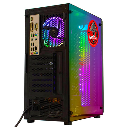 ScreenOn Gaming PC Ryzen 5 5600G • Radeon Vega 7 (2 GB) graphics card • 16 GB RAM DDR4 3200 MHz • 1000 GB SSD • Windows 11 Pro • WLAN 300 Mbit/s • Gaming PC computer with 3 years warranty!