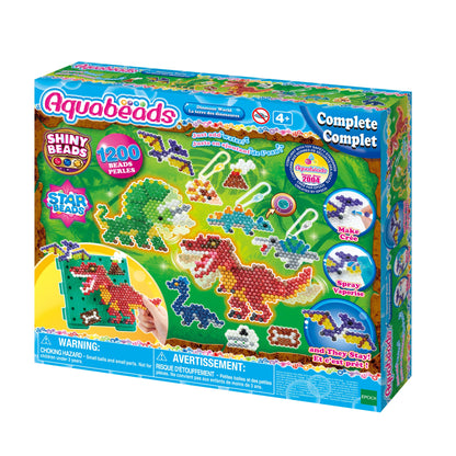 Aquabeads 31912 Starter Set in a case & 31994 Dinosaur Craft Set - Small