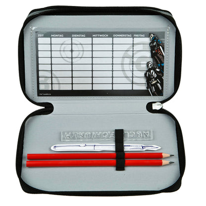 Scooli - Tripledecker Star Wars - Filled student case with high-quality pens & accessories - Ideal for school, leisure, and on the go - from 6 years