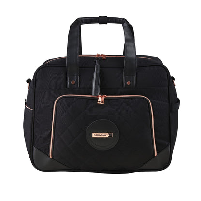 Cabin Max Vela Travel Bag 45x36x20 fly free on EasyJet, Women's Travel Bag (45 x 36 x 20cm, Black)