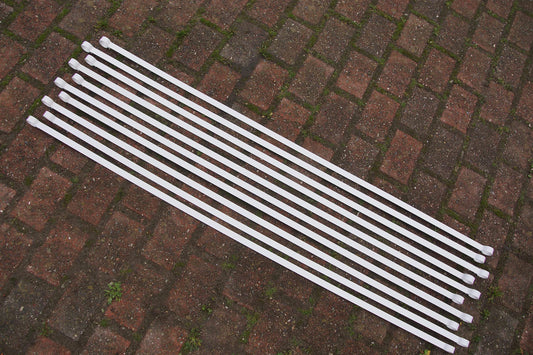 Agility slalom arches/training arches for slalom poles - diameter 24mm-29mm, without poles!
