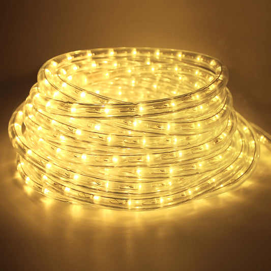 Forever Speed 6 Meter LED light tube for outdoors, 216 waterproof LEDs for outdoor decoration lighting for Christmas, warm white.