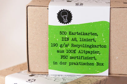 Liamba flashcards 500 flashcards in the handy learning box, DIN A8 format, 7.4 x 5.2cm