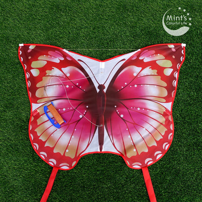 Mint's Colorful Life Butterfly Kite Dragon Kite for Kids and Adults (Pink)