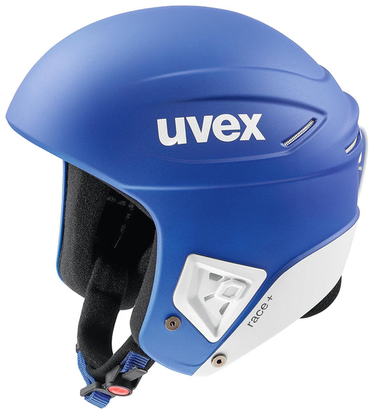 Uvex Race + Ski Helmet, Cobalt-White mat, 51-52 cm