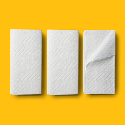 AmazonCommercial Multifold (Z-Fold) Paper Towels, 2-ply Pure Cellulose, 4000 Sheets (200 Sheets, 20-Pack), Sheet Size: 9.5 x 8 inches, Compatible with H2 Dispenser.
