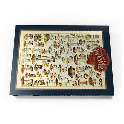 MyPuzzle Mushrooms - Vintage Art Poster, Adolphe Millot - Premium 1000 Piece Puzzle - MyPuzzle Special Collection by Havana Puzzle Company.