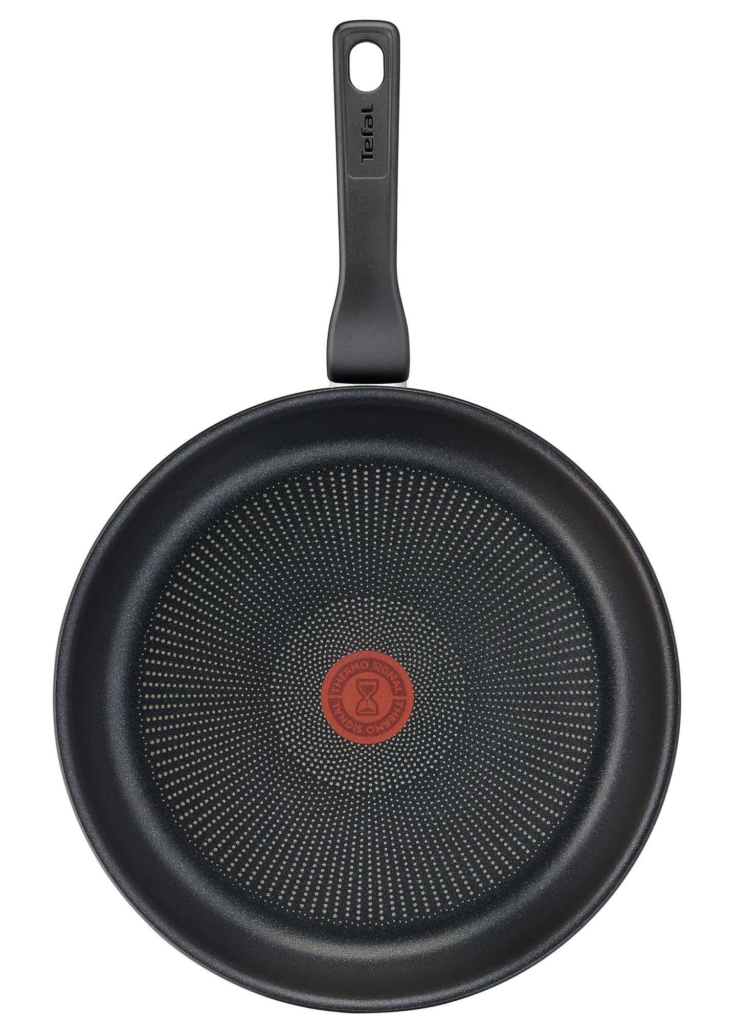 Tefal Titanium Force Pan 28 cm Pots and Pans, Non-stick coating, Thermo-Signal temperature indicator, enhanced induction technology, Pouring spout, Stable handle, Made in France, G3030632