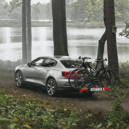 Thule Epos Hitch Mounted Bike Carrier for 2 Bikes, Black