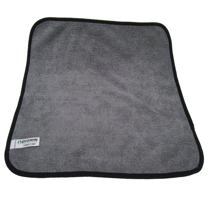 proWin Simpy Dry drying towel 40 x 40 cm microfiber grey/black - Original