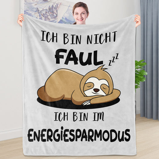 Shopwhile Sloth Gift Funny gifts for women and men Sloth blanket 130x150 cm Christmas Birthday Hilarious gifts for girlfriend Flannel Sloth cuddly blanket