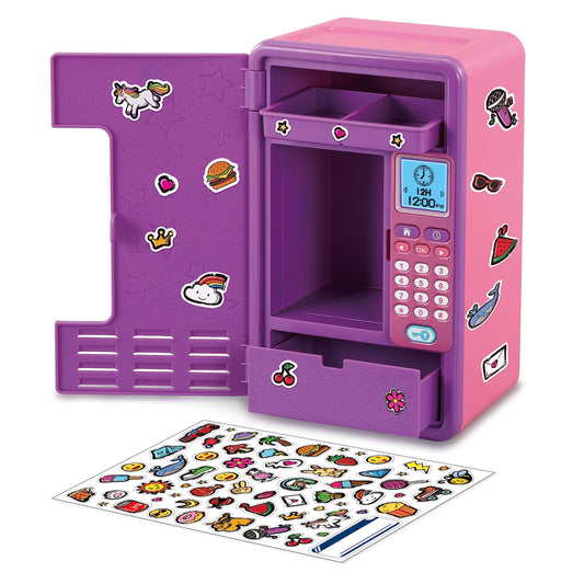 Vtech Kidisecrets Dream Safe - Safe with code for storing secrets - With games, music, and stickers - For kids aged 6-12, Purple - German Version/Deutsche Version