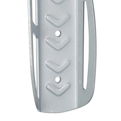 Relaxdays 6 x Bike Wall Mount, Bike Suspension up to 25kg, vertical, Wall Bike Holder Garage, Steel, Bike Hooks, Silver