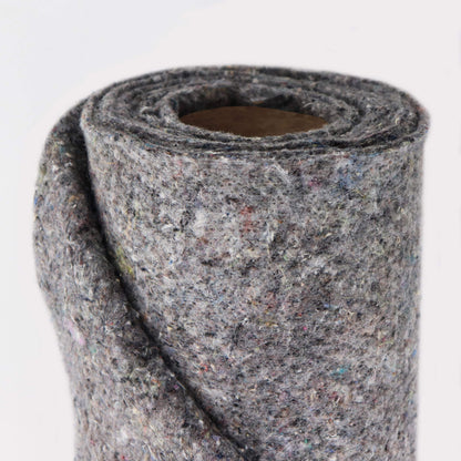 Aquagart pond liner I 2m wide base for your pool I ground protection for your pond liner I water-permeable ground protection fleece I protective fleece for your pool bottom (8m, gray 500g 2m wide)