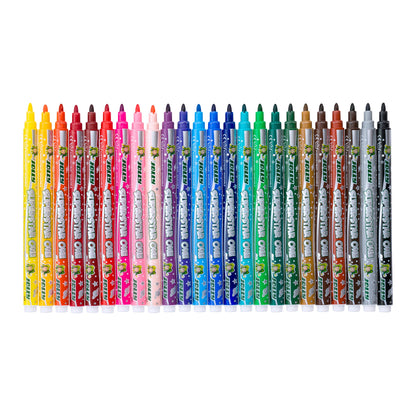JOLLY Superstar ONE Fiber Pen High-quality felt-tip pen Washable 24 pieces in cardboard box 4445-0030 24 Fiber Pens