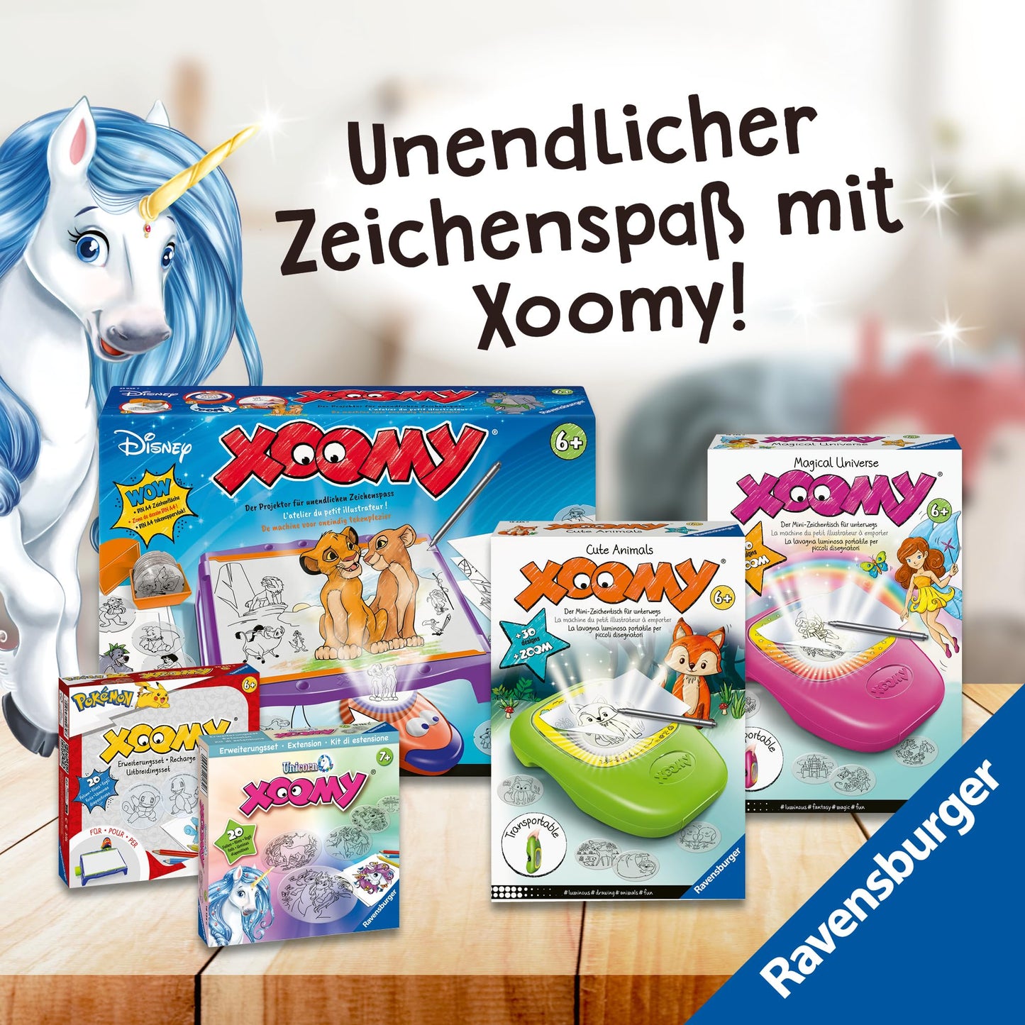 Xoomy Maxi Disney Classics and Princesses - Learn to draw, create and paint for kids 6 and up. Drawing set for endless artistic fun.