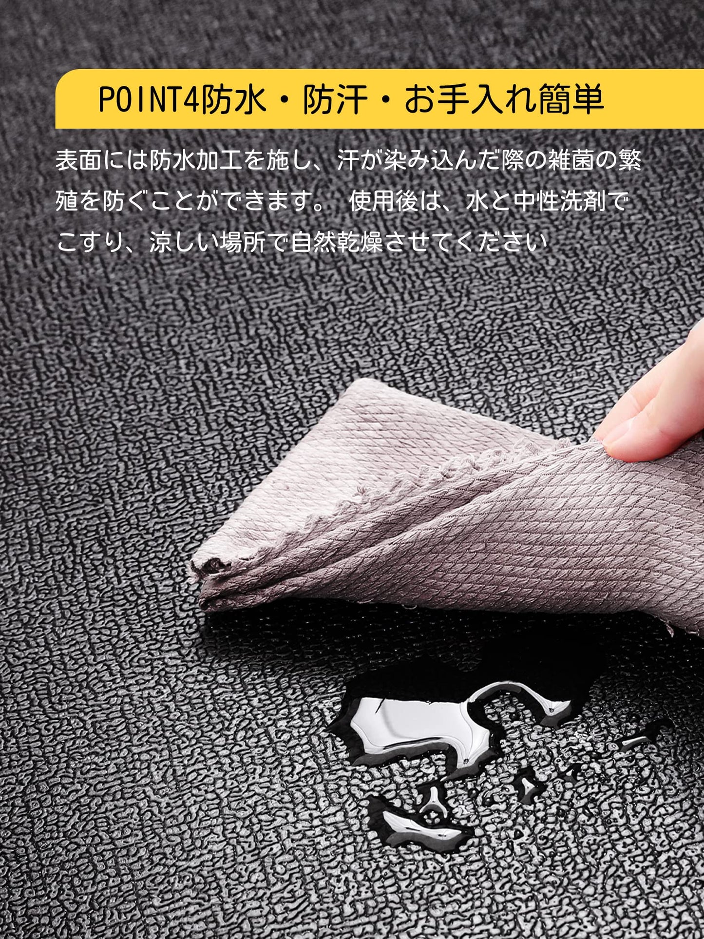 PROIRON Floor Protection Mat for Fitness Equipment, 5mm thick, Treadmill Mat, Protective Mats, Gym Floor Mat, Underlay Mat for Cross Trainer - also used as a Yoga Mat.