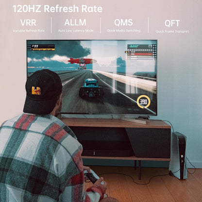 FeizLink 8K HDMI Fiber Optic Cable 12M, HDMI 2.1 Cable 48Gbps High-Speed, 8K@60Hz 4K@120Hz Dynamic HDR eARC Dolby, Compatible with Blu-ray/TV Box/HDTV/Projector/Game Console/AVR.