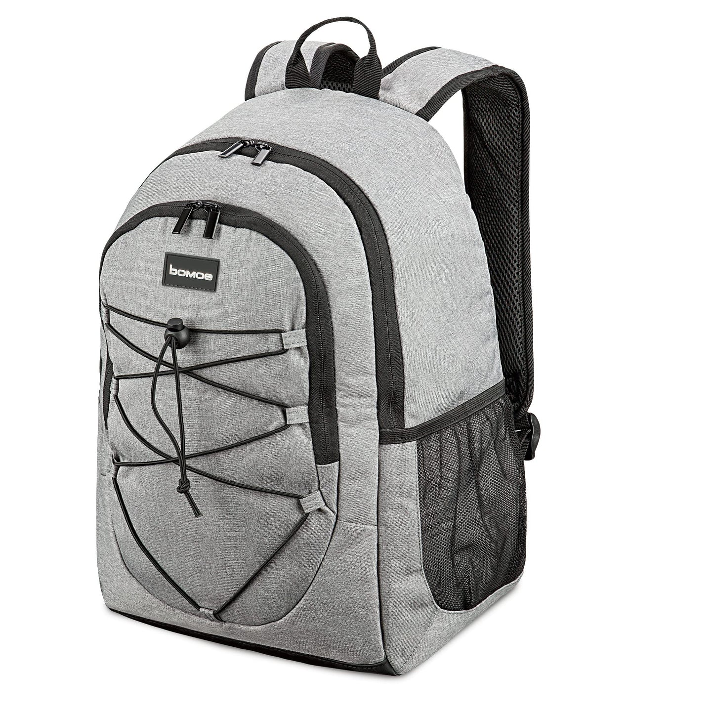 bomoe Cooler Backpack 25L - Outdoor backpack with 16h cooling function - Beach backpack with plenty of pockets to store items - Insulated cooler backpack - Grey cooler backpack - IceBreezer KR45