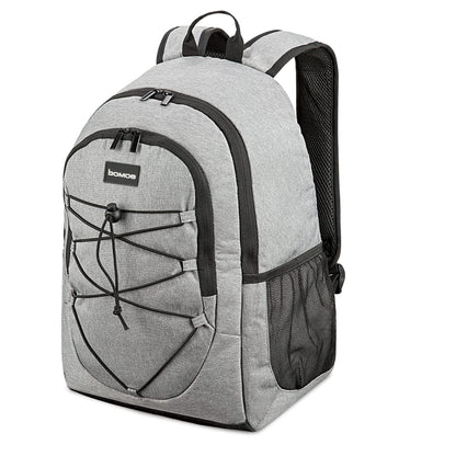 bomoe Cooler Backpack 25L - Outdoor backpack with 16h cooling function - Beach backpack with plenty of pockets to store items - Insulated cooler backpack - Grey cooler backpack - IceBreezer KR45