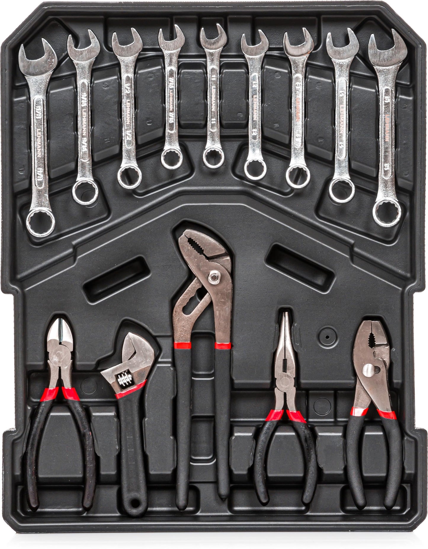 Kanwod KTOTC-1054 tool kit filled with 1000 pieces | Tool trolley set for DIY enthusiasts and master craftsmen | for workshop and household | includes wrenches, hammer, and more.