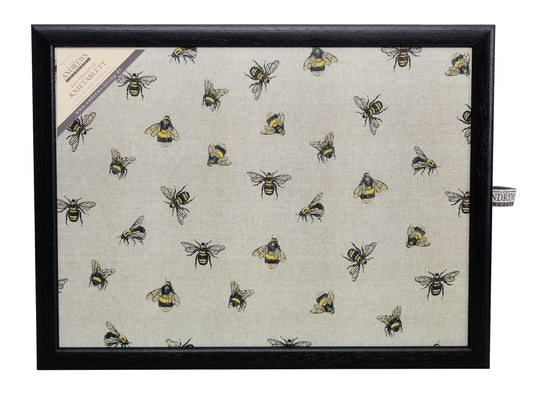 Andrews Living lap tray with cushion bee