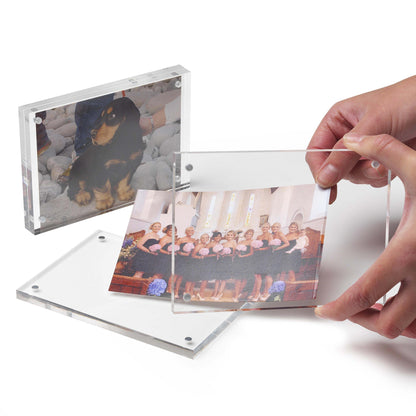 A6 (105x148mm) photo frame/magnetic frame/magnetic picture frame acrylic glass/acrylic