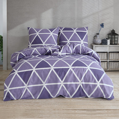 Mixibaby bedding set duvet cover printed cotton 135x200 155x220 200x200, Size: 200 x 200 cm, Design: Berkia Blue