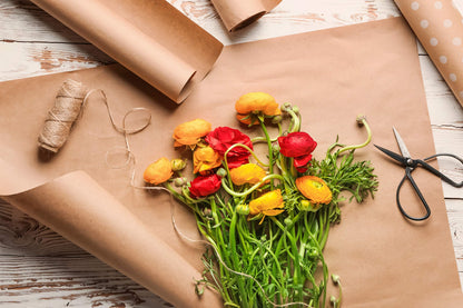 PAKNOR® 44 cm - 50 m Brown KRAFT PAPER, Gift wrap, Kraft paper roll. Perfect for crafting, gift wrapping, packaging, wrapping paper, food paper.