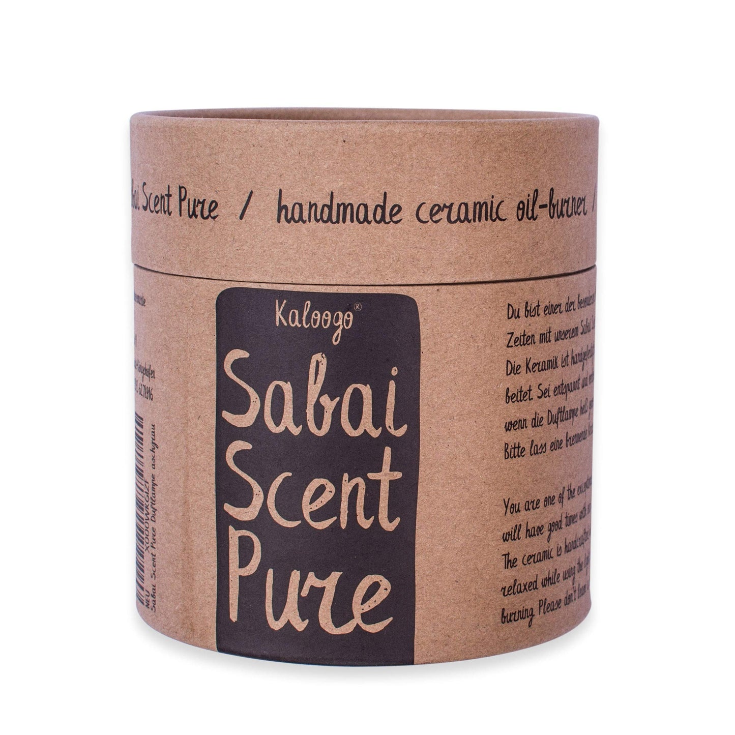 Kaloogo Sabai Scent Pure Ceramic Aromatherapy Diffuser - minimalist design - perfect heat distribution - high-quality tealight diffuser - for wax melts and essential oils (Underwater Effect)