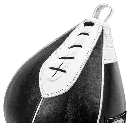 Professional Speedball Platform Set including swivel bearing black and leather punch ball medium black/boxing apparatus for wall mounting