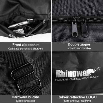 UBORSE E-Scooter Bag Electric Scooter Transport Bag Foldable Scooter Carry Bag Waterproof Scooter Storage Bag E-Scooter Accessory Protective Cover for Xiaomi 1S/M365 Segway Ninebot (black)