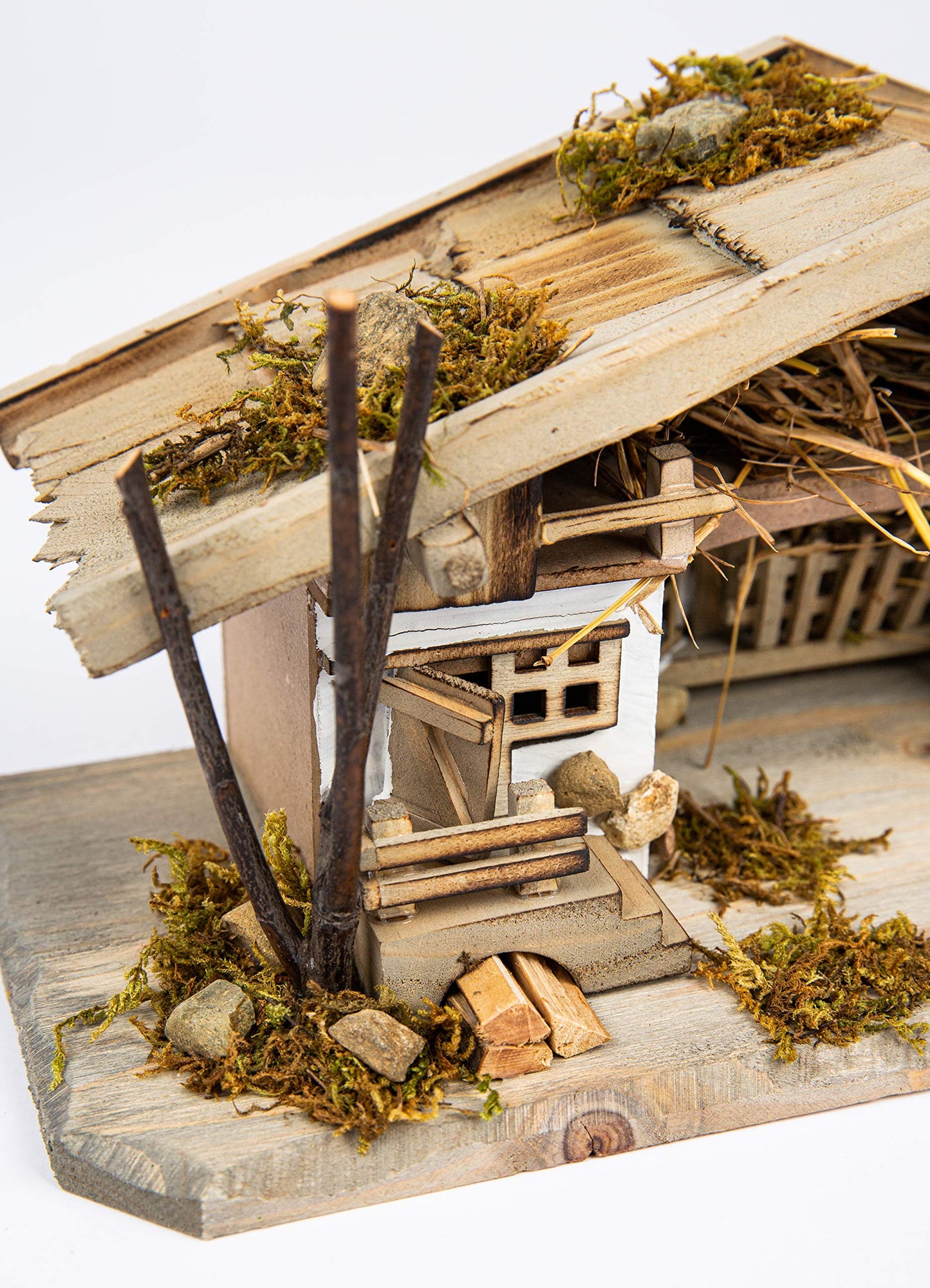 Garden and wood trends Nativity scene Nativity Nativity stable Christmas Tabletop Nativity Nativity figures (W20)