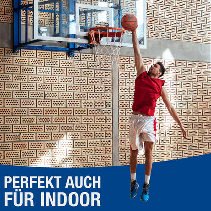 NAJATO Sports Basketball - Size 7 basketball including ball pump - For outdoor & indoor use