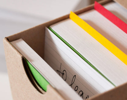 Liamba flashcards 500 flashcards in the handy learning box, DIN A8 format, 7.4 x 5.2cm
