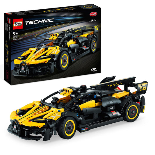 LEGO Technic Bugatti Chiron, car model building kit, sports car toy, iconic car set for collecting, building toy for ages 9 and up 42151
