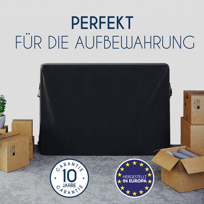 Mattress cover 140x200 cm for storage and moving Dreamzie (Made in EU and Oeko-TEX - 30cm thickness) - Storage bag for mattresses with zipper
