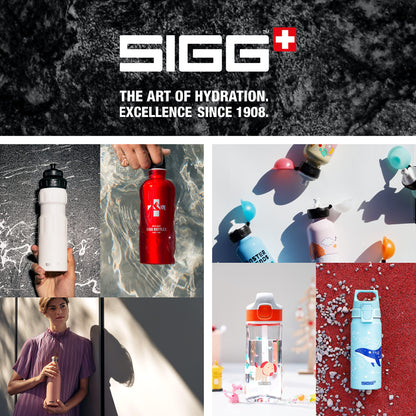 SIGG - Aluminum Water Bottle Children - WMB ONE Harry Potter - Carbonation Suitable - Leakproof - Lightweight - BPA-free - Climate Neutral Certified - Sports & School - Turquoise - 0.6L